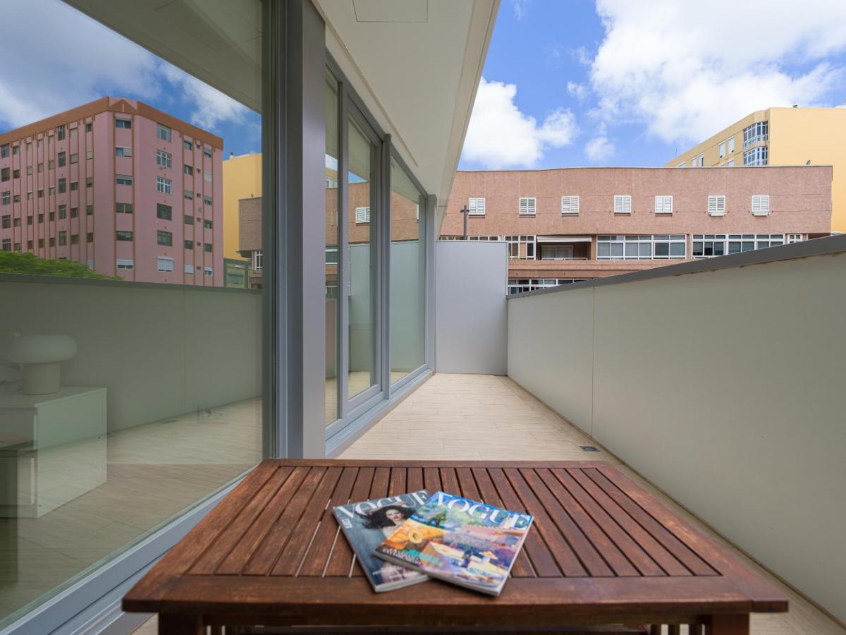 Homeforguest Apartamento Con Terraza Y Parking En Las Canteras Las Palmas de Gran Canárias Exterior foto
